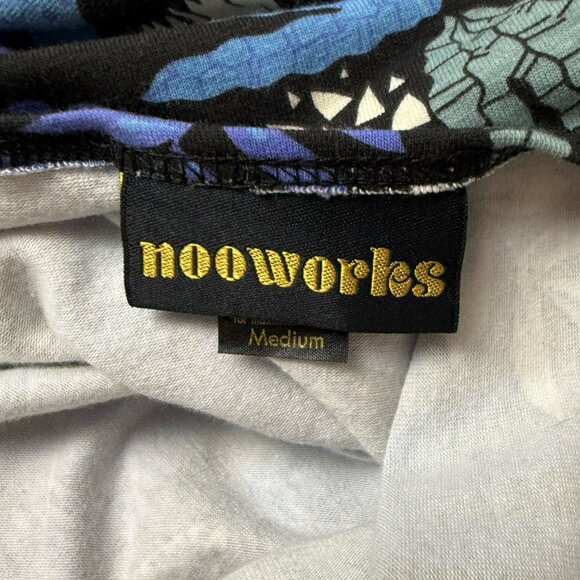 Nooworks Naomi Dress Women's Sz M Plant Life Midi Tank vacation resort Beach - Picture 8 of 10